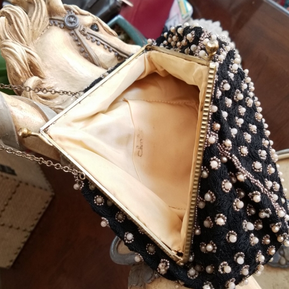 Vintage beaded handbag - Picture 8 of 12